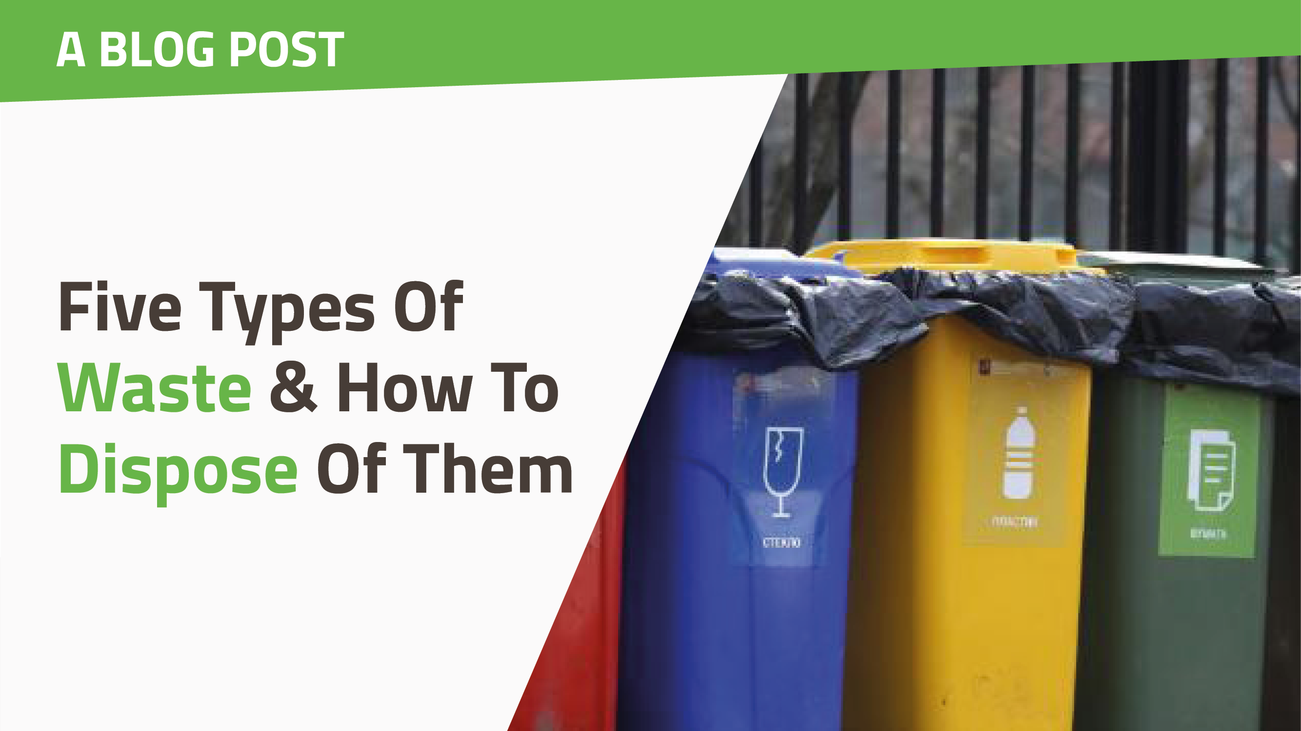 Five Types Of Waste & How To Dispose Of Them