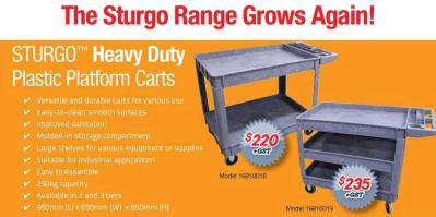 STURGO Range Grows Again